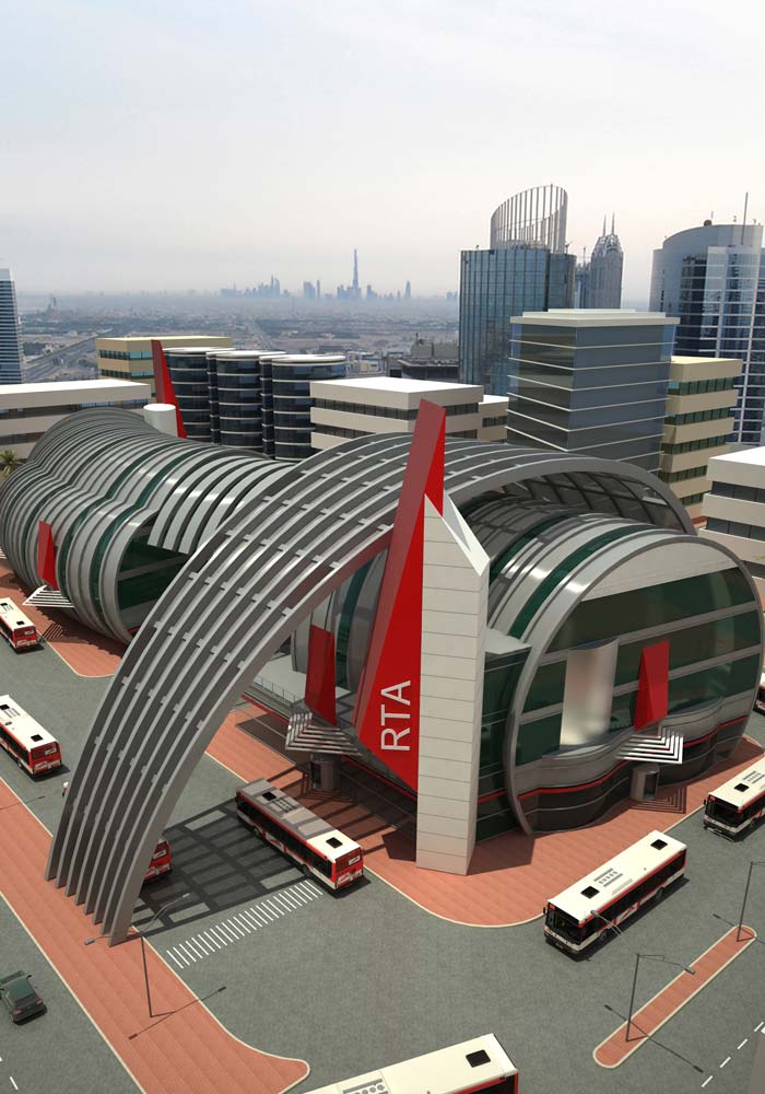 Dubai bus stations